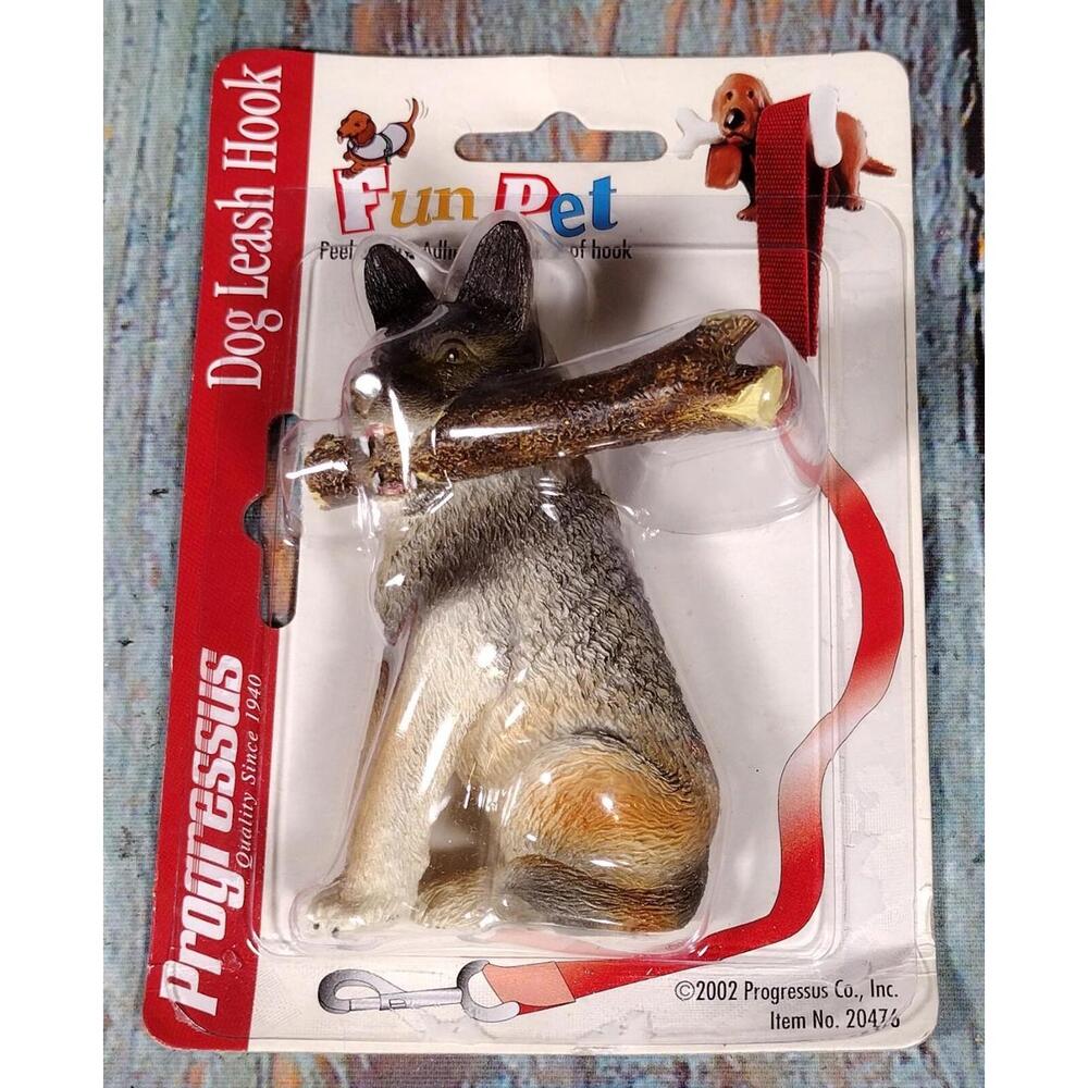 Fun Pet Dog Leash‎ Hook with Dog Figurine